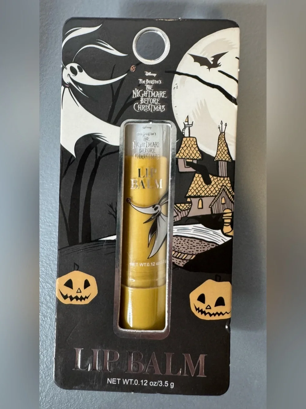 Disney The Nightmare Before Christmas zero themed lip balm Halloween Christmas